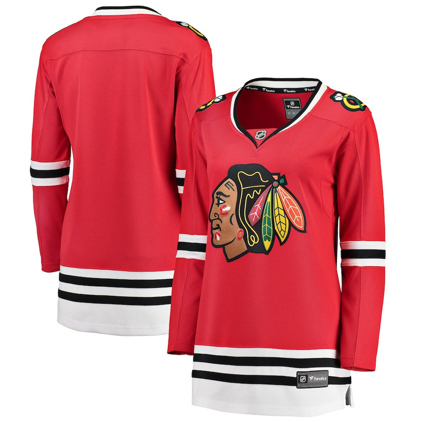 Women's Chicago Blackhawks Fanatics Branded Red Breakaway Home Jersey - vstockx