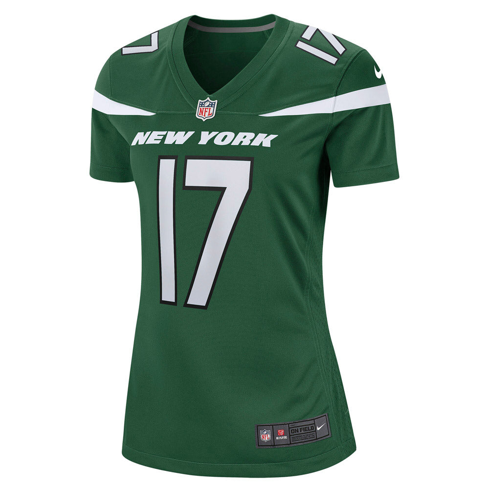 Women's New York Jets Garrett Wilson Player Game Jersey Gotham Green - vstockx