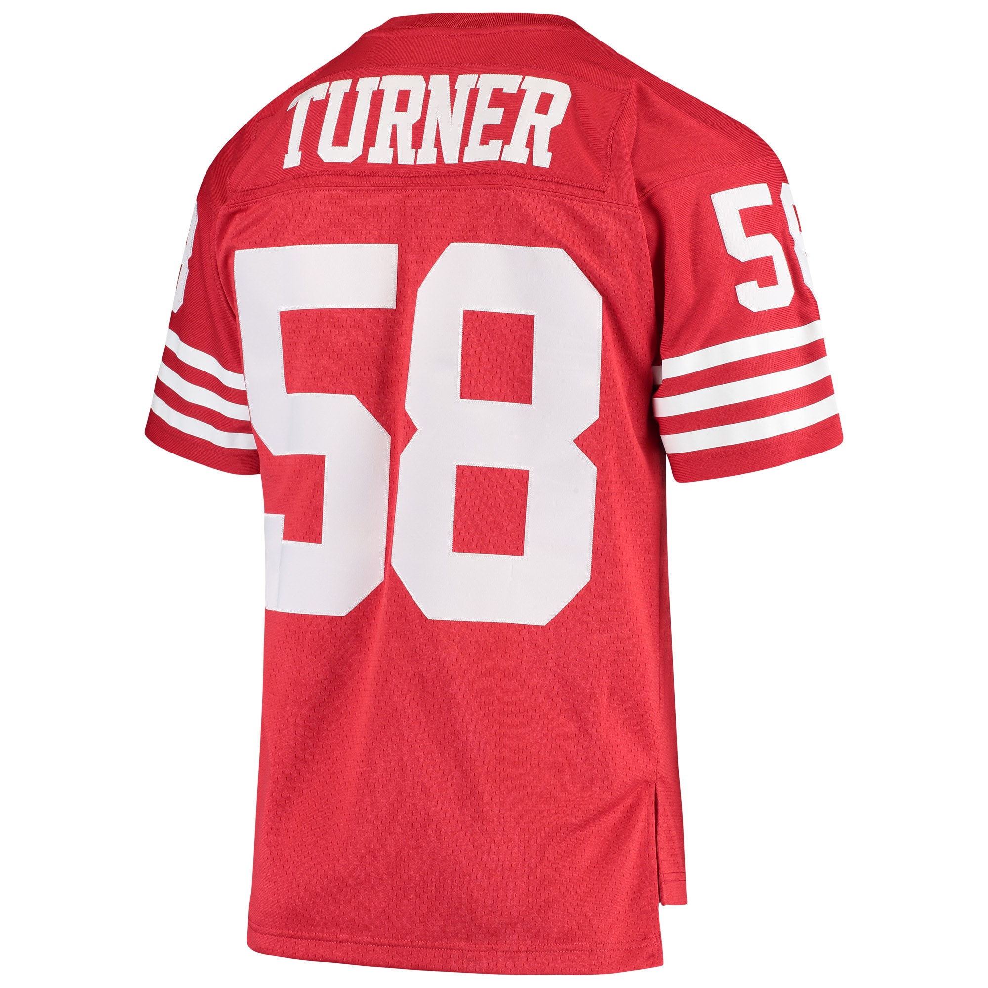 Keena Turner San Francisco 49ers Mitchell & Ness 1982 Replica Legacy Throwback Player Jersey - Scarlet - vstockx