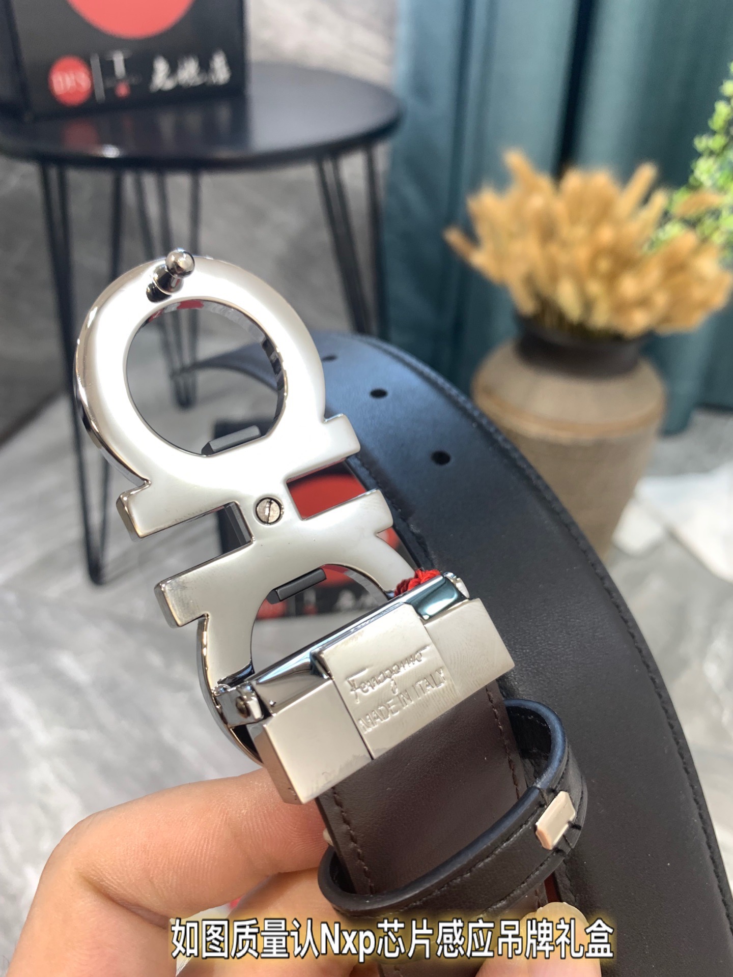 Streetwear Belt Ferragamo 319383 size:3.5cm - vstockx