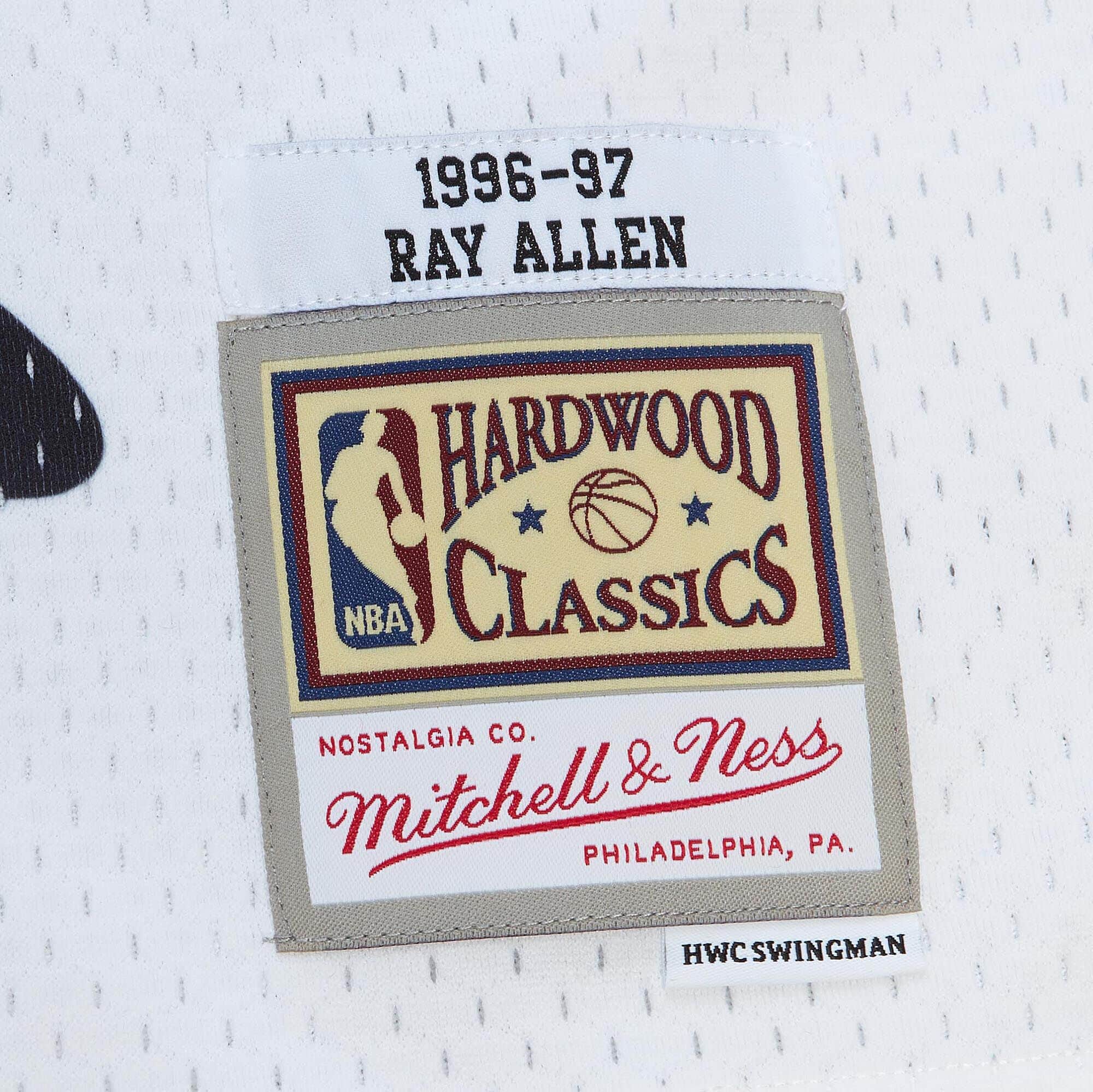 Cracked Cement Swingman Ray Allen Milwaukee Bucks 2000-01 Jersey - vstockx