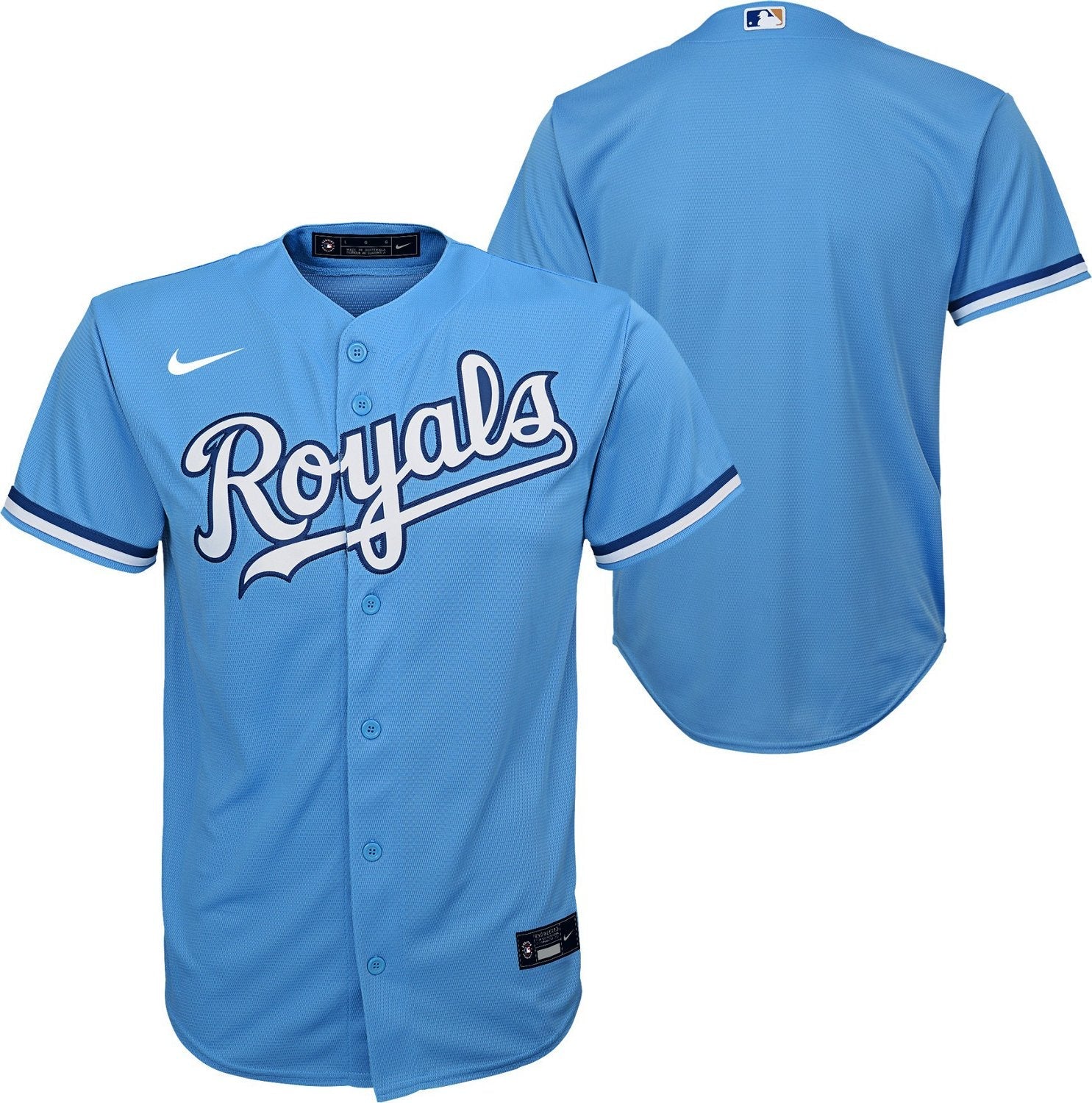 Nike Youth Kansas City Royals Away Replica Jersey - vstockx