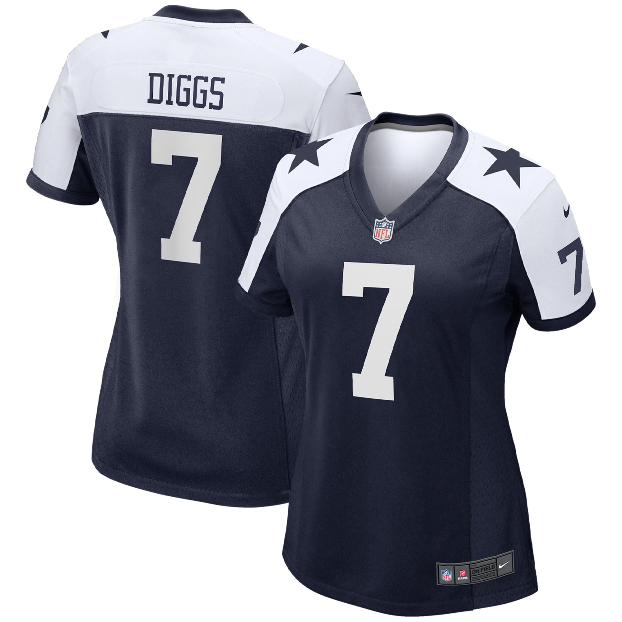 Women's Nike Trevon Diggs Navy Dallas Cowboys Alternate Game Jersey - vstockx