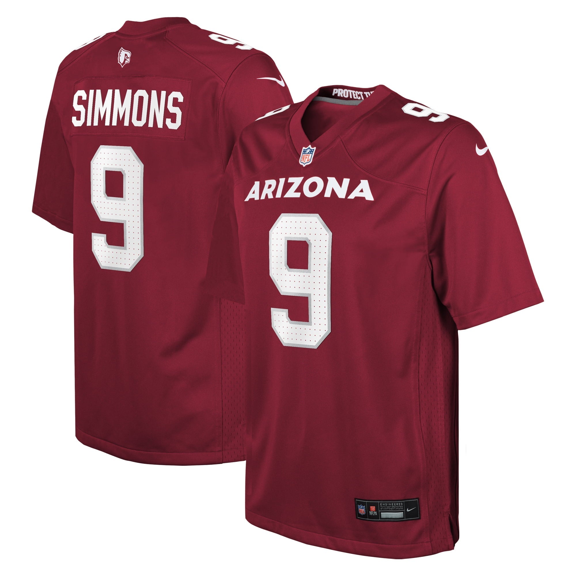 Youth Nike Isaiah Simmons Cardinal Arizona Cardinals Game Jersey - vstockx