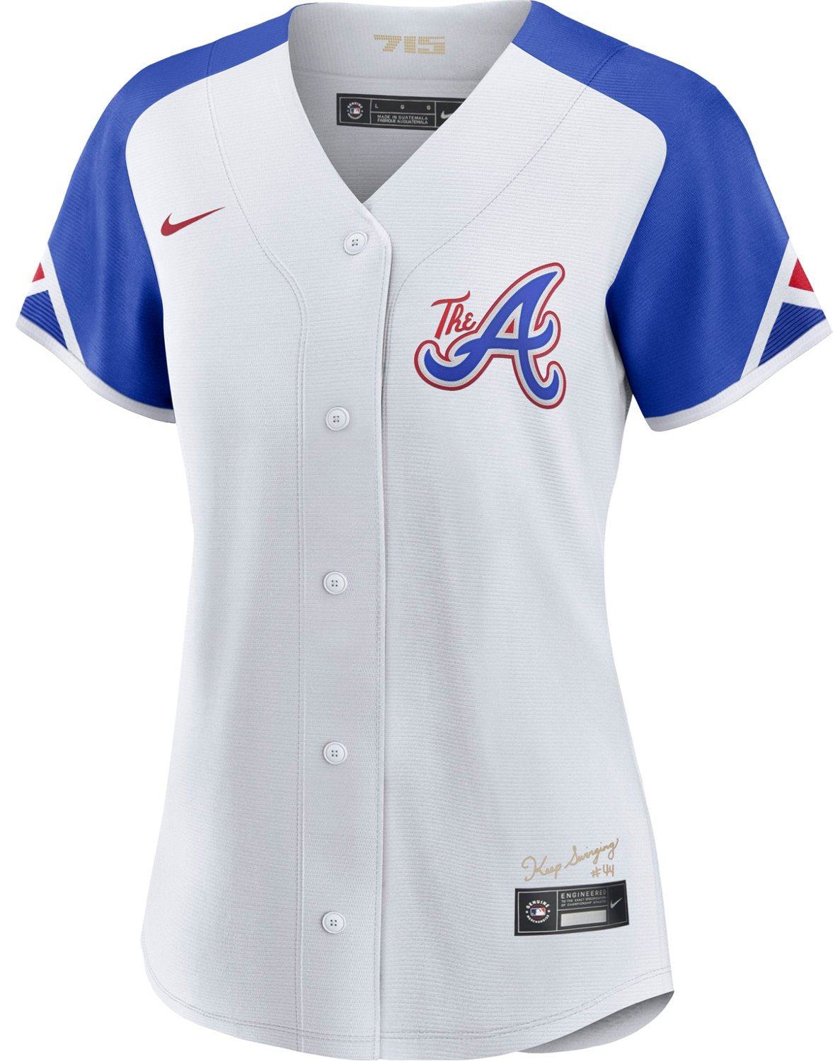 Nike Women's Atlanta Braves Aaron City Connect Replica Jersey - vstockx