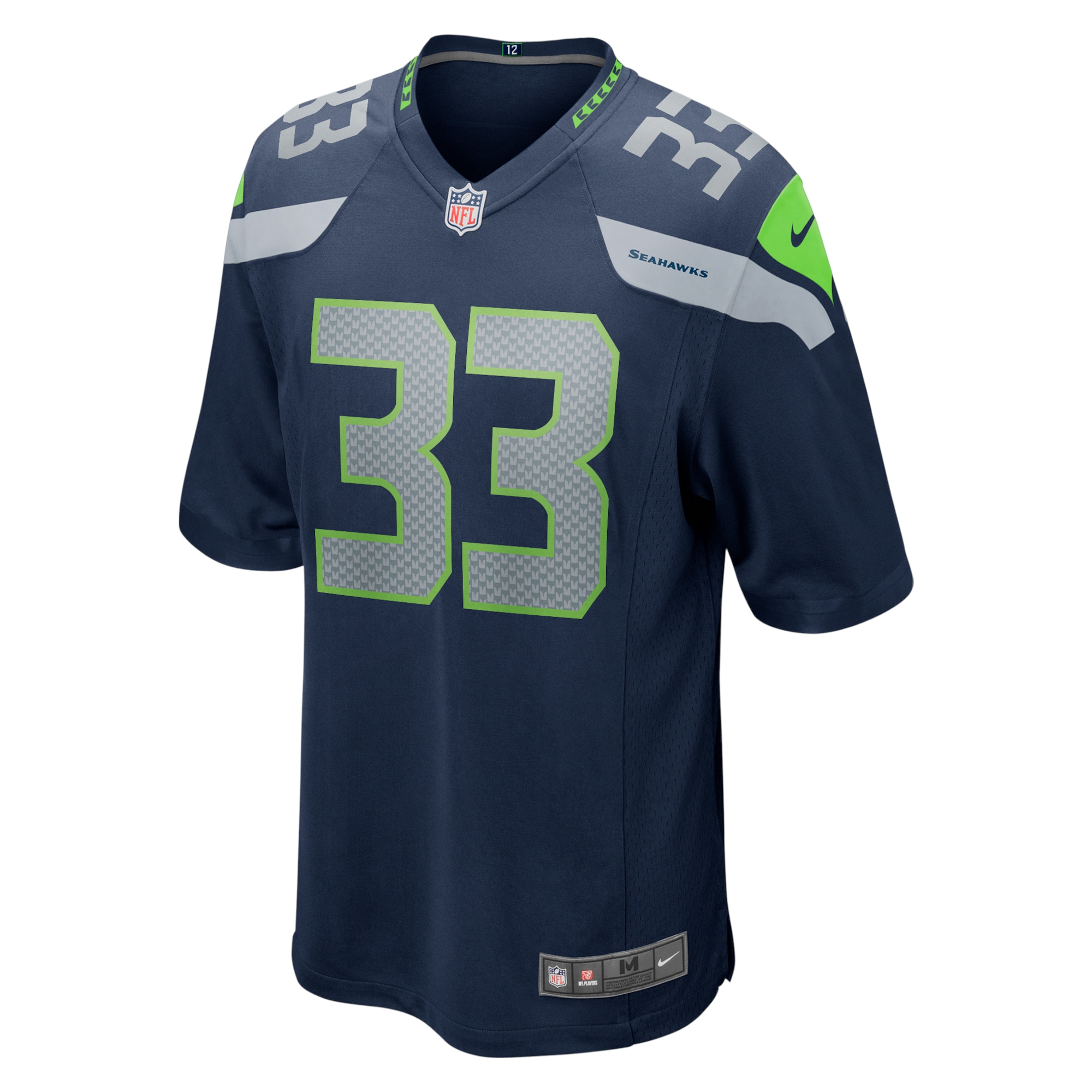 Jamal Adams Seattle Seahawks Nike Game Team Jersey - College Navy - vstockx