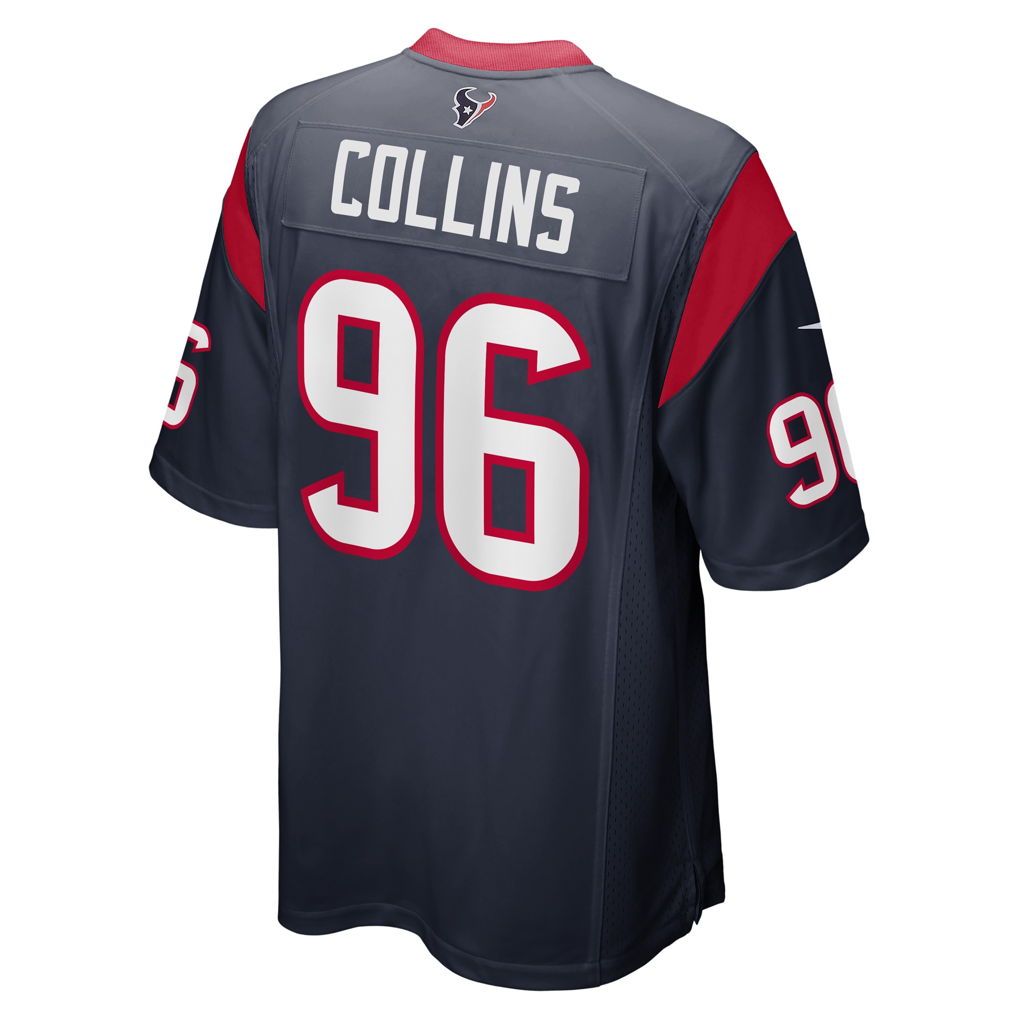 Maliek Collins Houston Texans Nike Game Player Jersey - Navy - vstockx