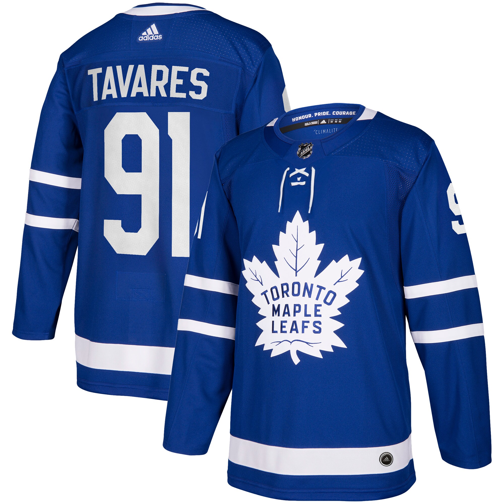 John Tavares Toronto Maple Leafs adidas Home Authentic Player Jersey - Blue - vstockx