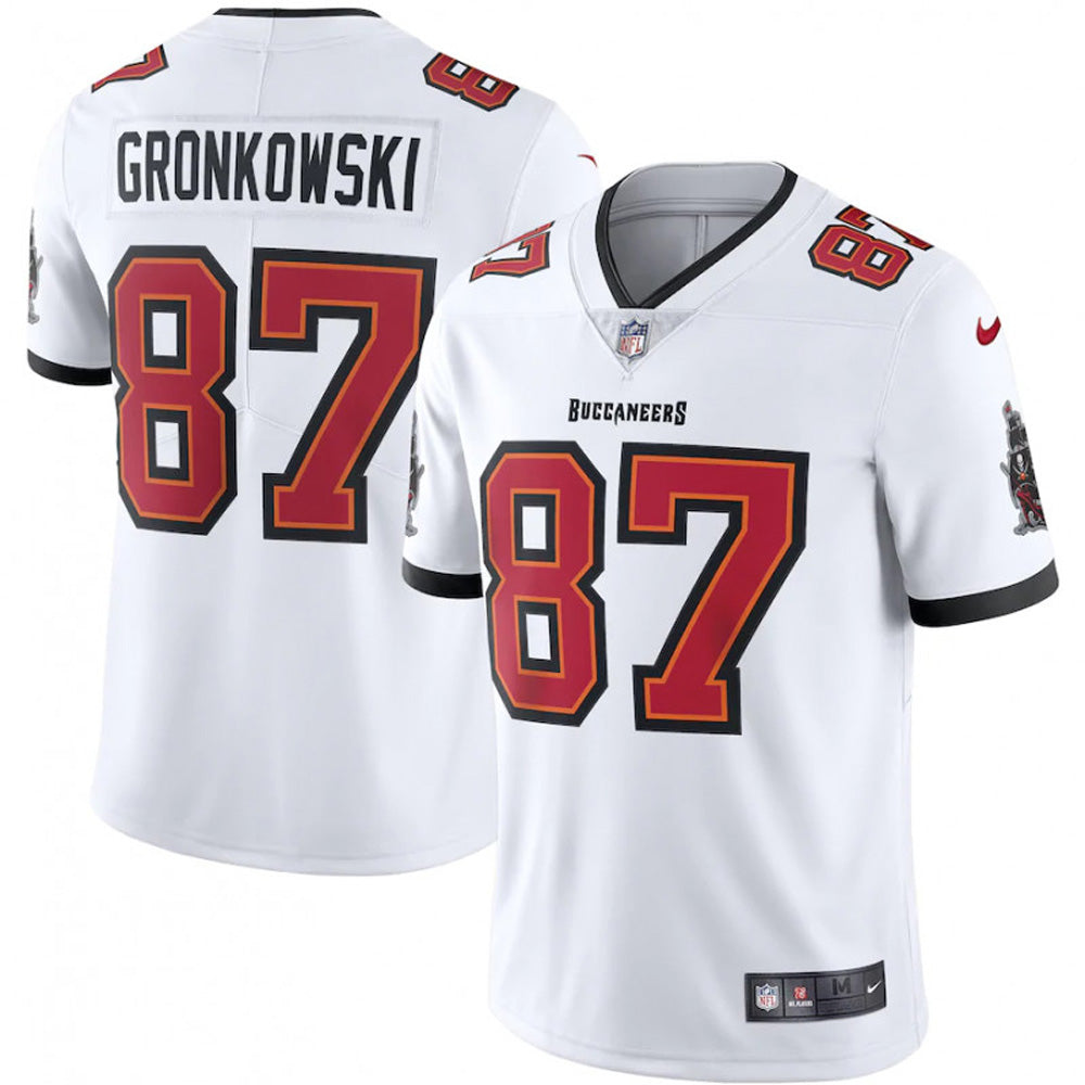 Youth Tampa Bay Buccaneers Rob Gronkowski Vapor Jersey - White - vstockx