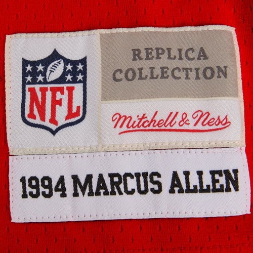 Marcus Allen Kansas City Chiefs Mitchell & Ness 1994 Retired Player Legacy Replica Jersey - Red - vstockx