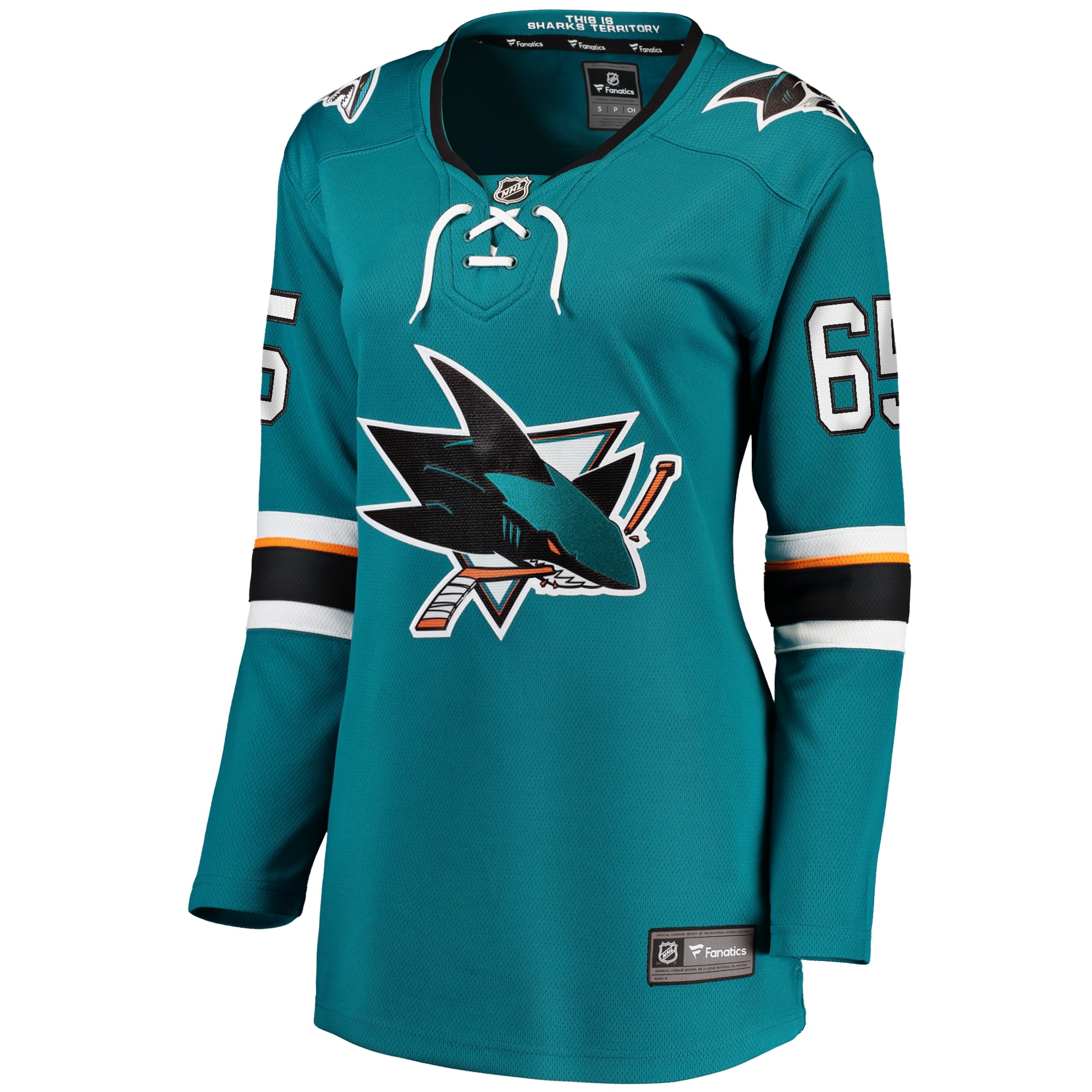 Erik Karlsson San Jose Sharks Fanatics Branded Women's Home Premier Breakaway Player Jersey - Teal - vstockx