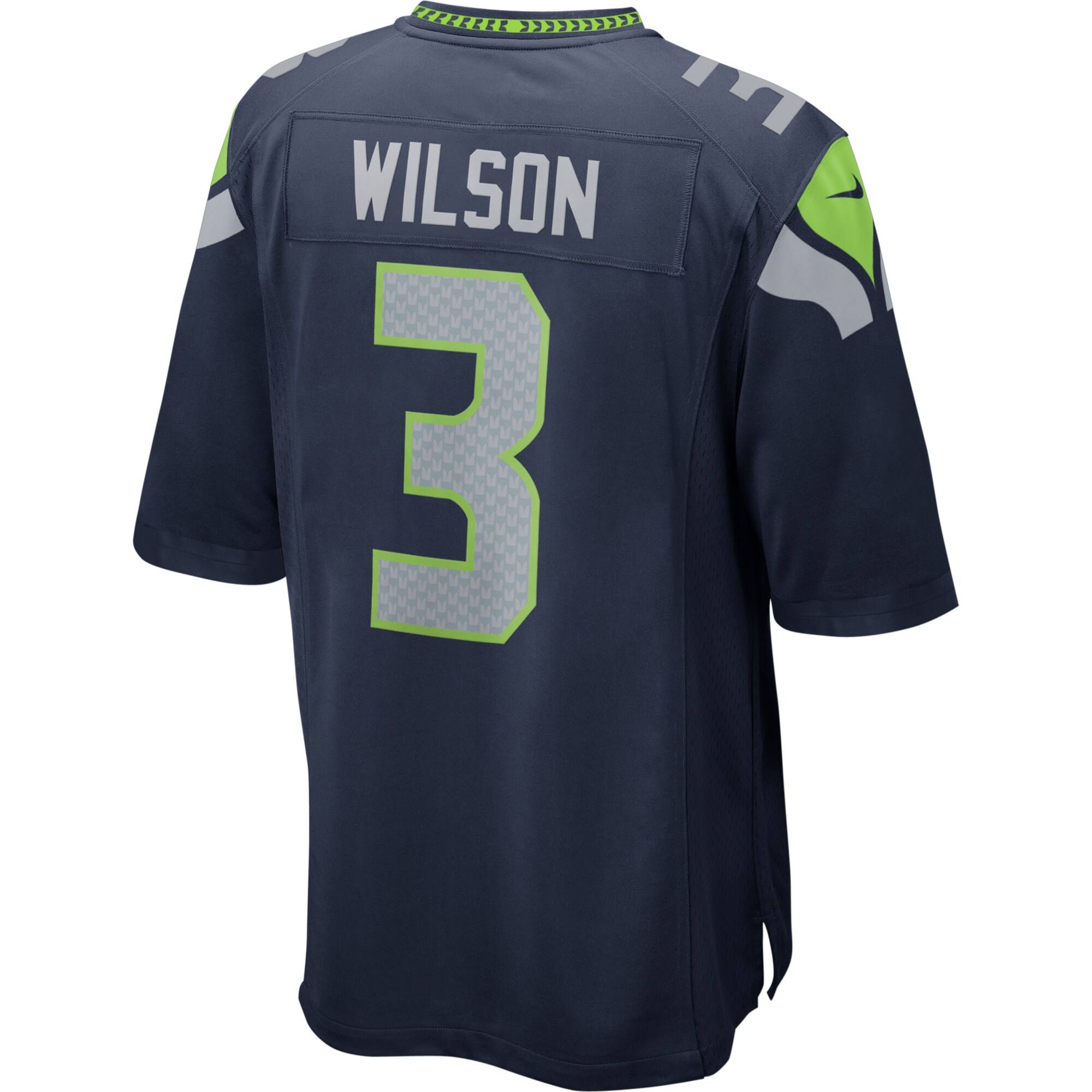 Russell Wilson Seattle Seahawks Nike Game Jersey - College Navy - vstockx