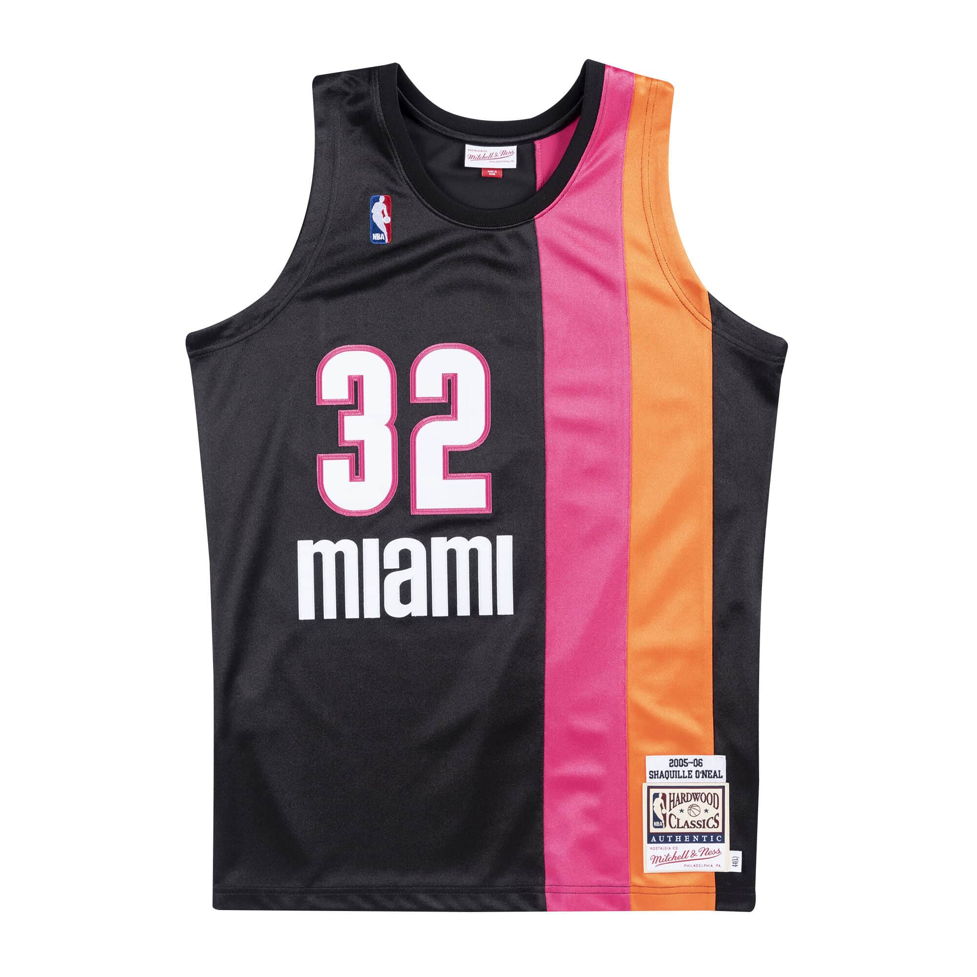 Authentic Jersey Miami Heat Alternate 2005-06 Shaquille O'Neal - vstockx