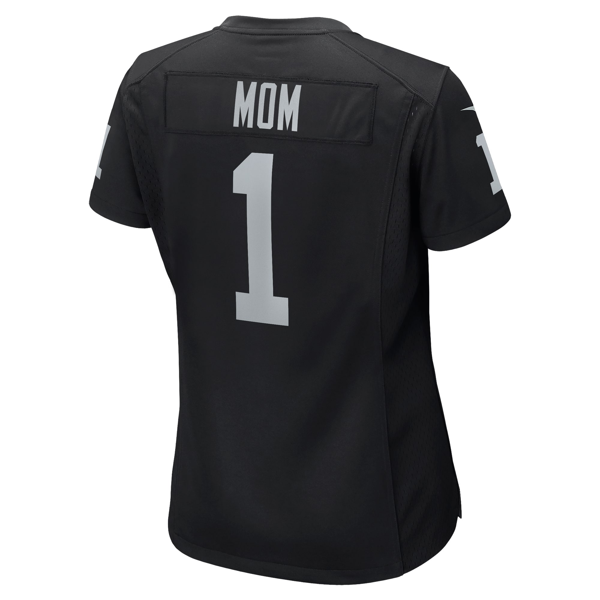 Number 1 Mom Las Vegas Raiders Nike Women's Game Jersey - Black - vstockx