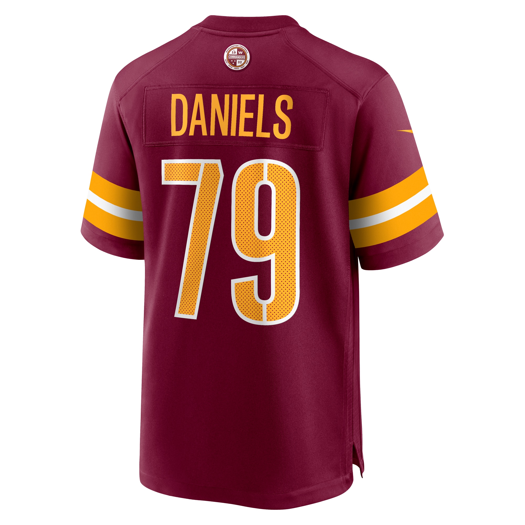 Braeden Daniels Washington Commanders Nike Team Game Jersey - Burgundy - vstockx