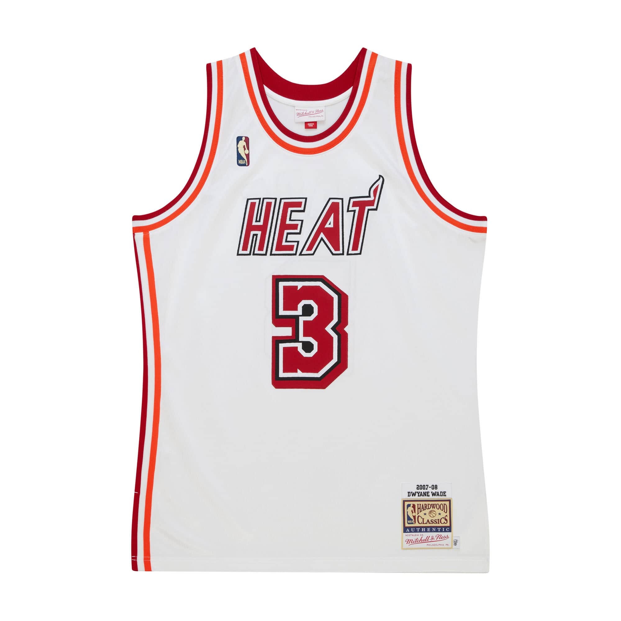 Authentic Dwyane Wade Miami Heat 2007-08 Jersey - vstockx