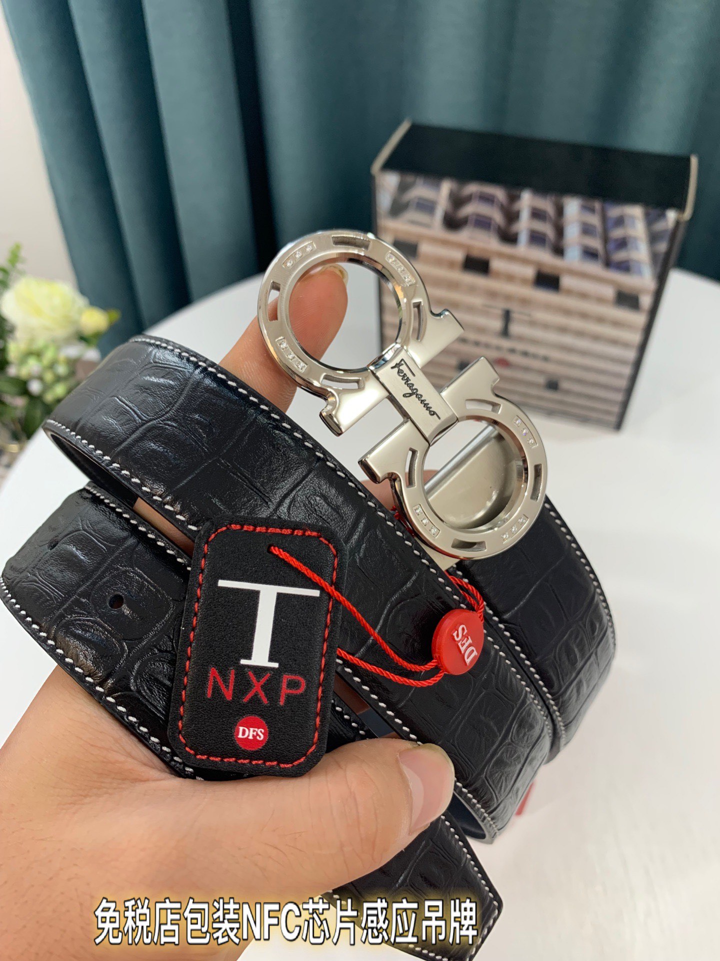 Streetwear Belt Ferragamo 319214 size:3.5cm - vstockx