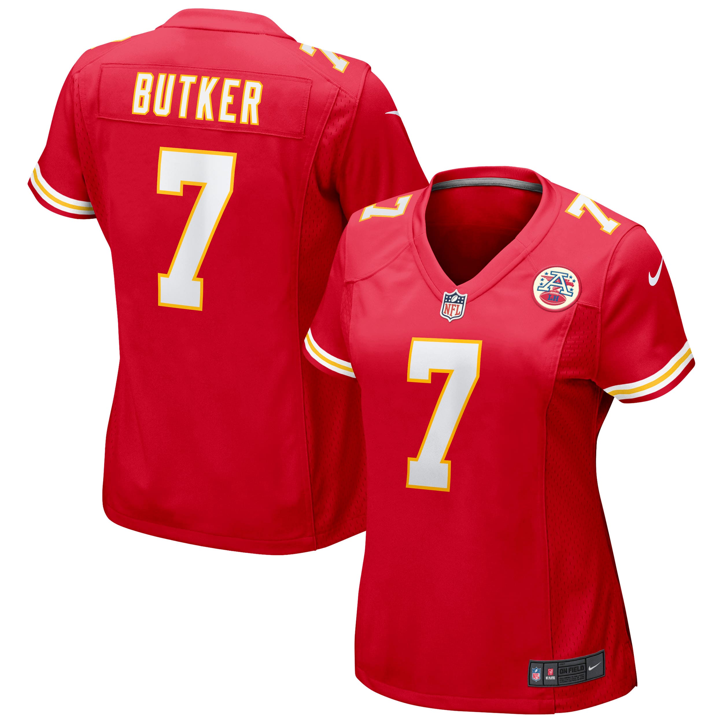 Harrison Butker Kansas City Chiefs Nike Women's Game Jersey - Red - vstockx