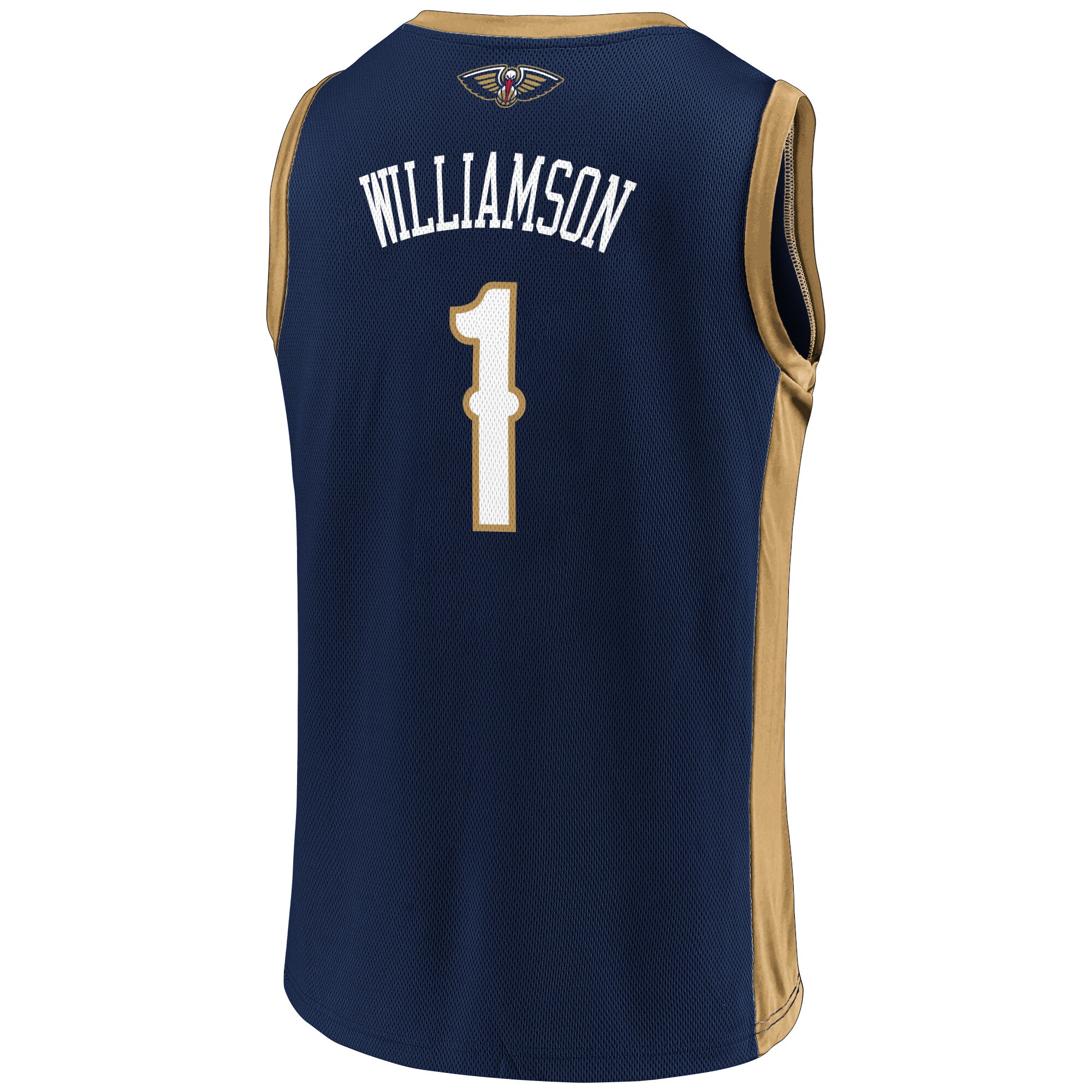 Men's Zion Williamson Navy New Orleans Pelicans Player Jersey - vstockx