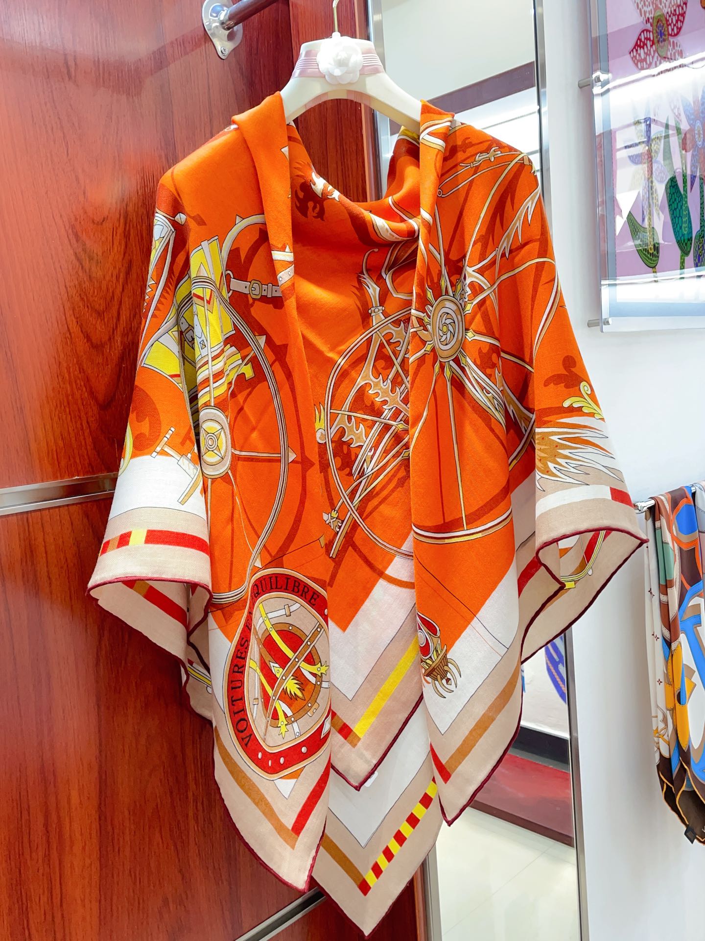 Streetwear Scarf Hermes 328800 SIZE:140cm*140cm - vstockx