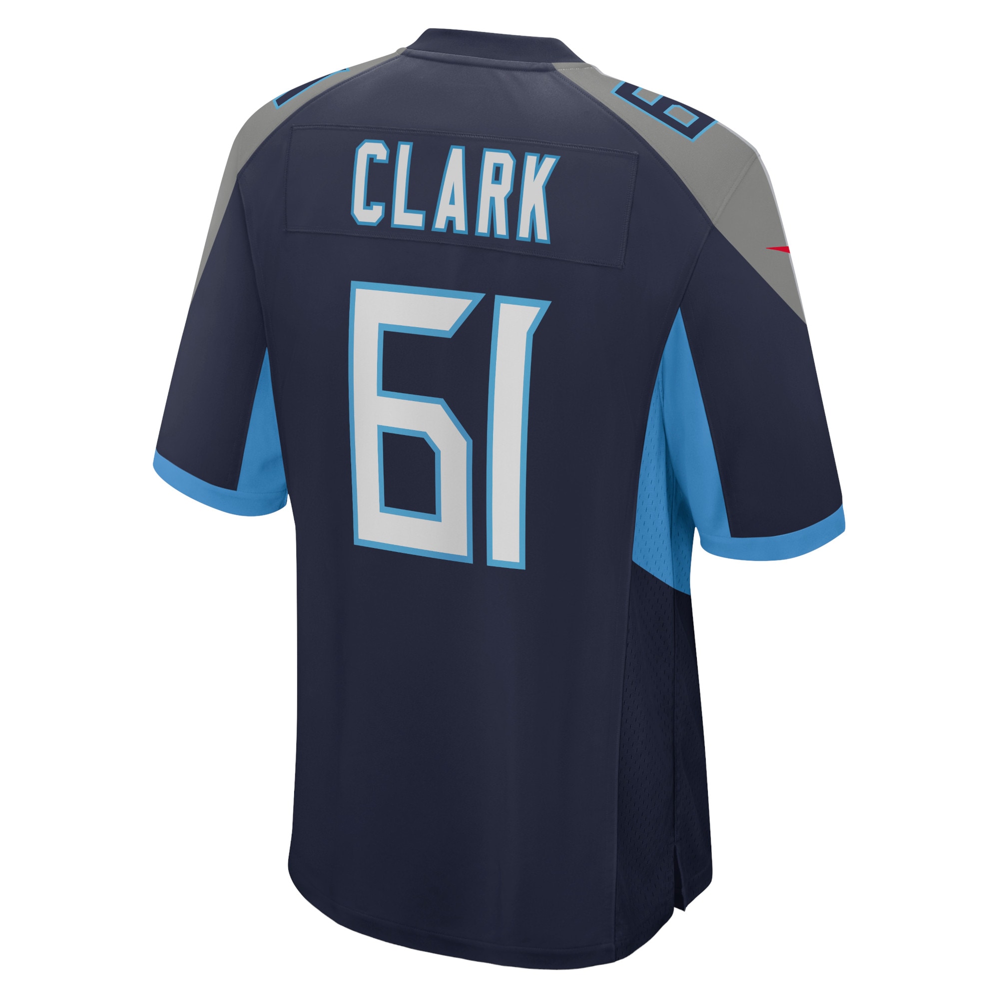 Le'Raven Clark Tennessee Titans Nike Home Game Player Jersey - Navy - vstockx