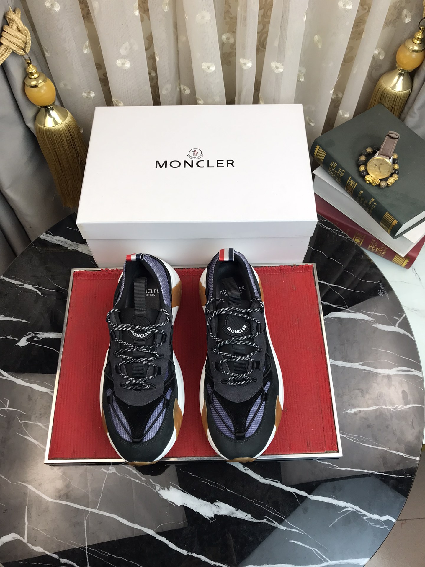 Moncler Compassor Sneaker 4 - vstockx