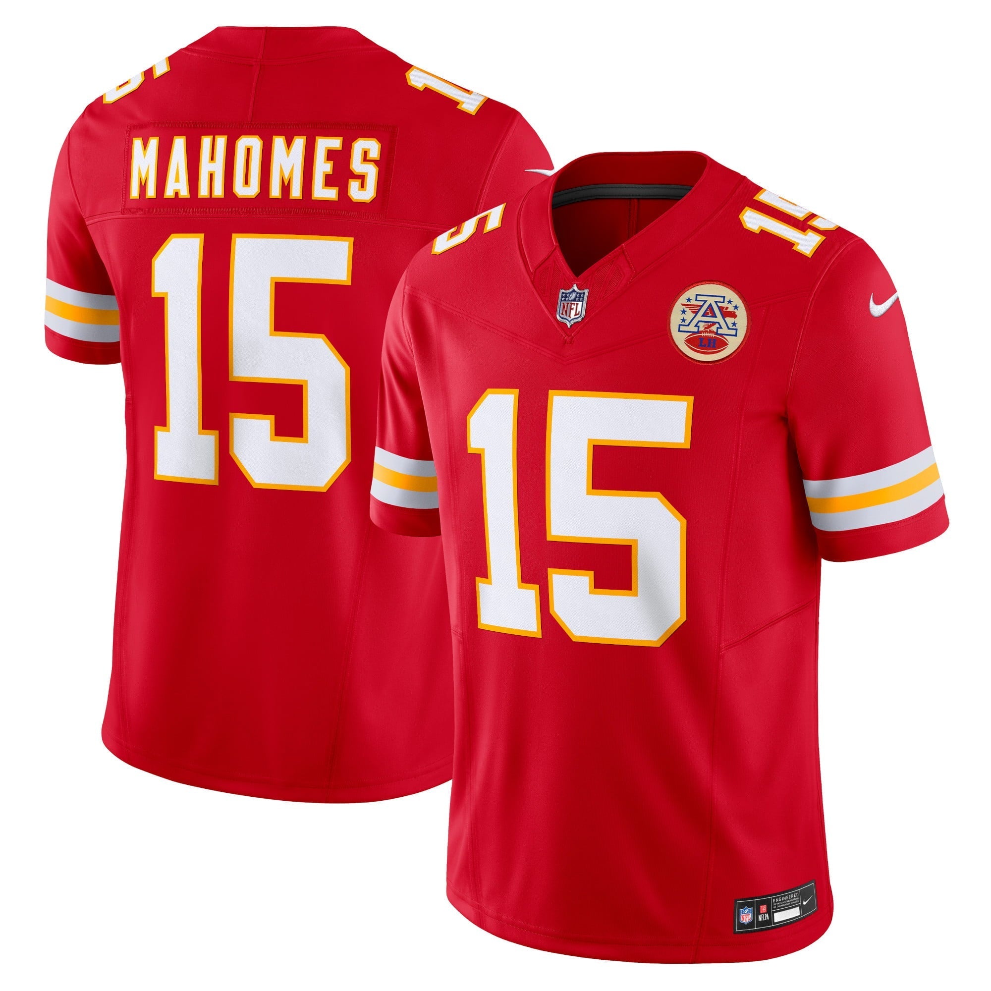 Men's Nike Patrick Mahomes Red Kansas City Chiefs Vapor F.U.S.E. Limited Jersey - vstockx