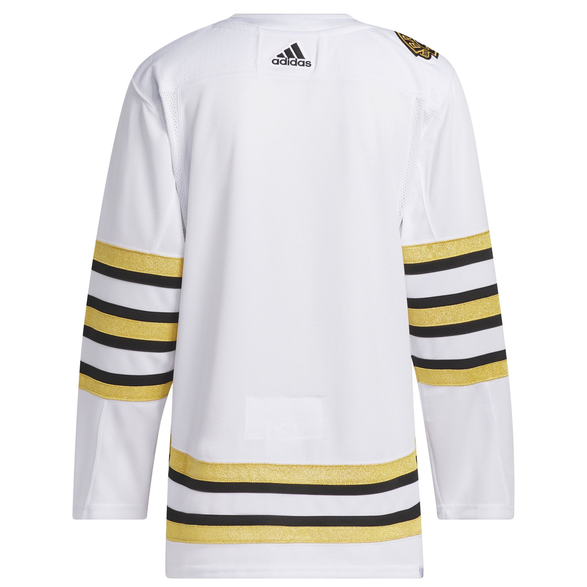 Boston Bruins adidas 100th Anniversary Primegreen Authentic Jersey - White - vstockx