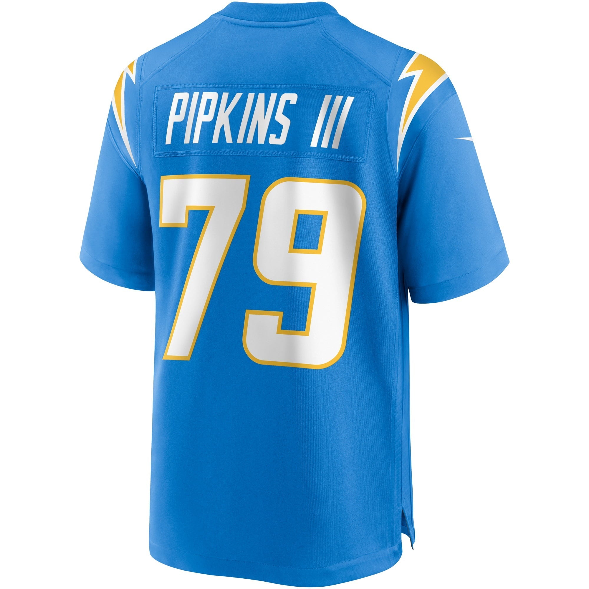 Men's Nike Trey Pipkins III Powder Blue Los Angeles Chargers Game Jersey - vstockx