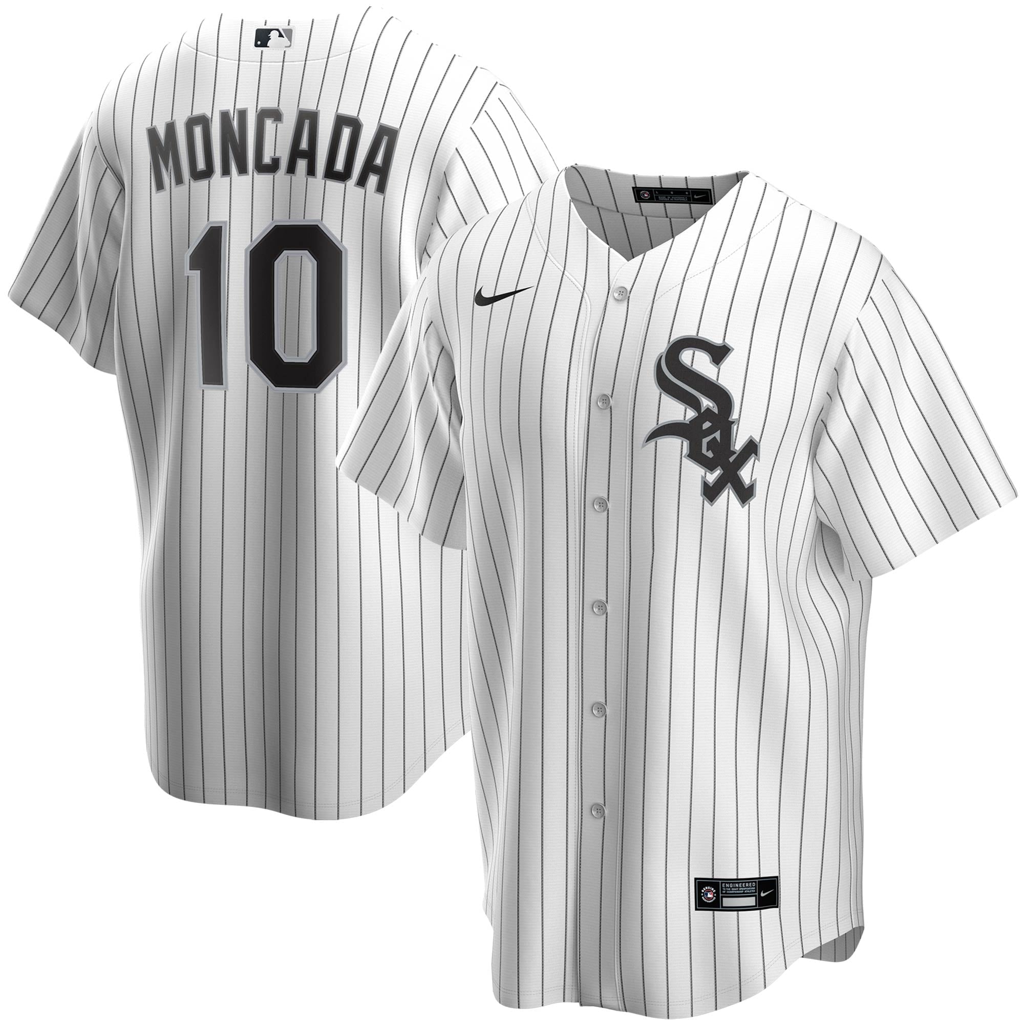 Youth Nike Yoan Moncada White Chicago White Sox Alternate Replica Player Jersey - vstockx