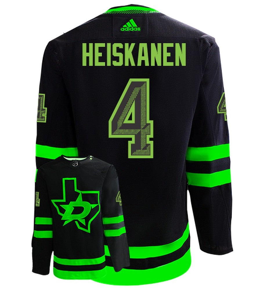 Miro Heiskanen Dallas Stars Adidas Primegreen Authentic NHL Hockey Jersey - vstockx