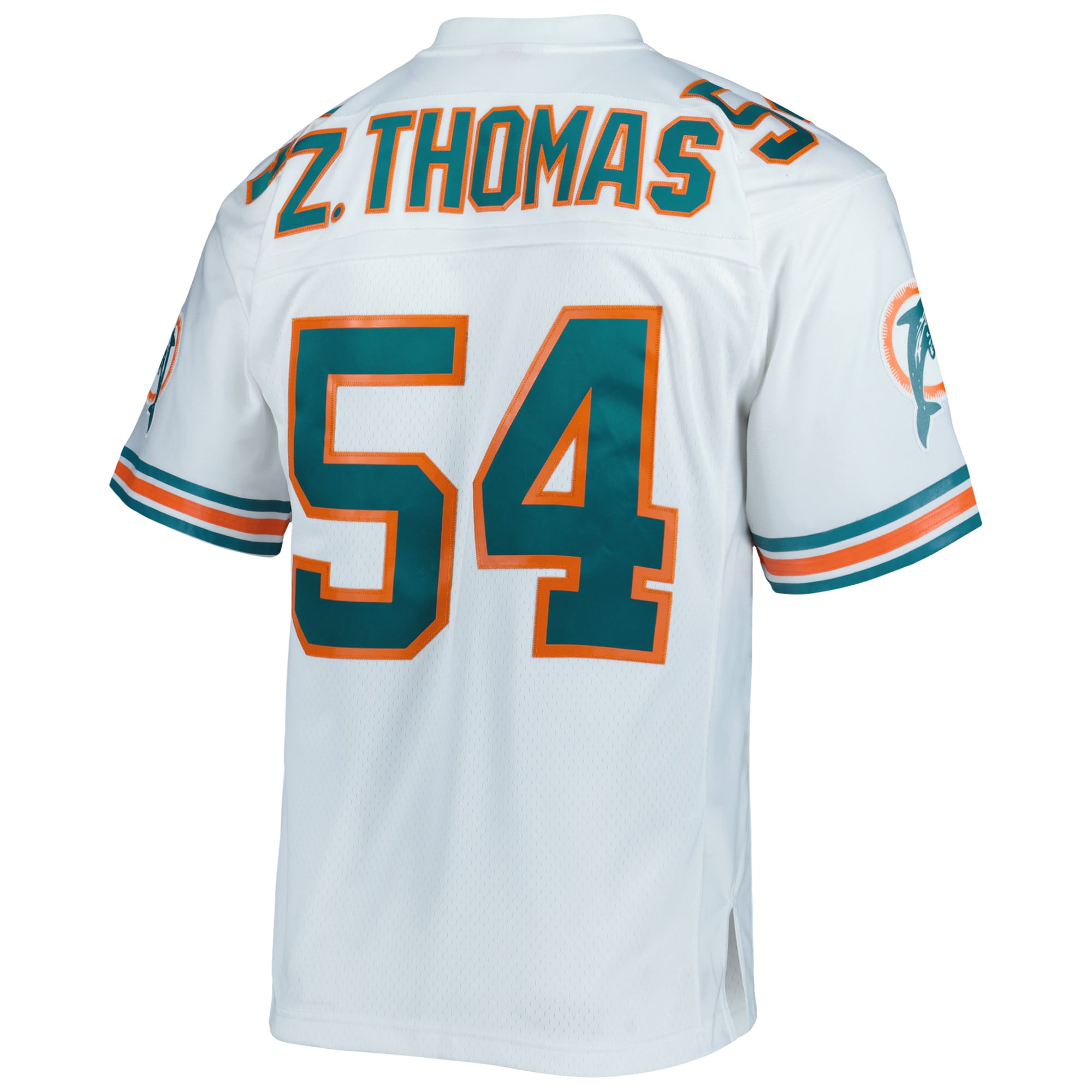 Zach Thomas Miami Dolphins Mitchell & Ness Legacy Replica Jersey - White - vstockx