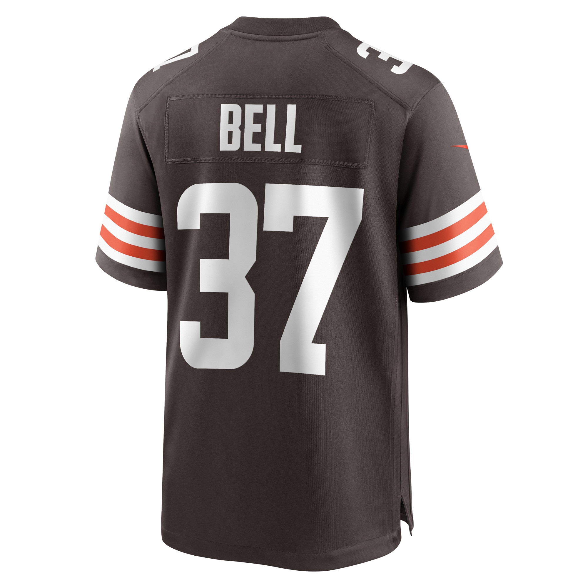 D'Anthony Bell Cleveland Browns Nike Game Player Jersey - Brown - vstockx