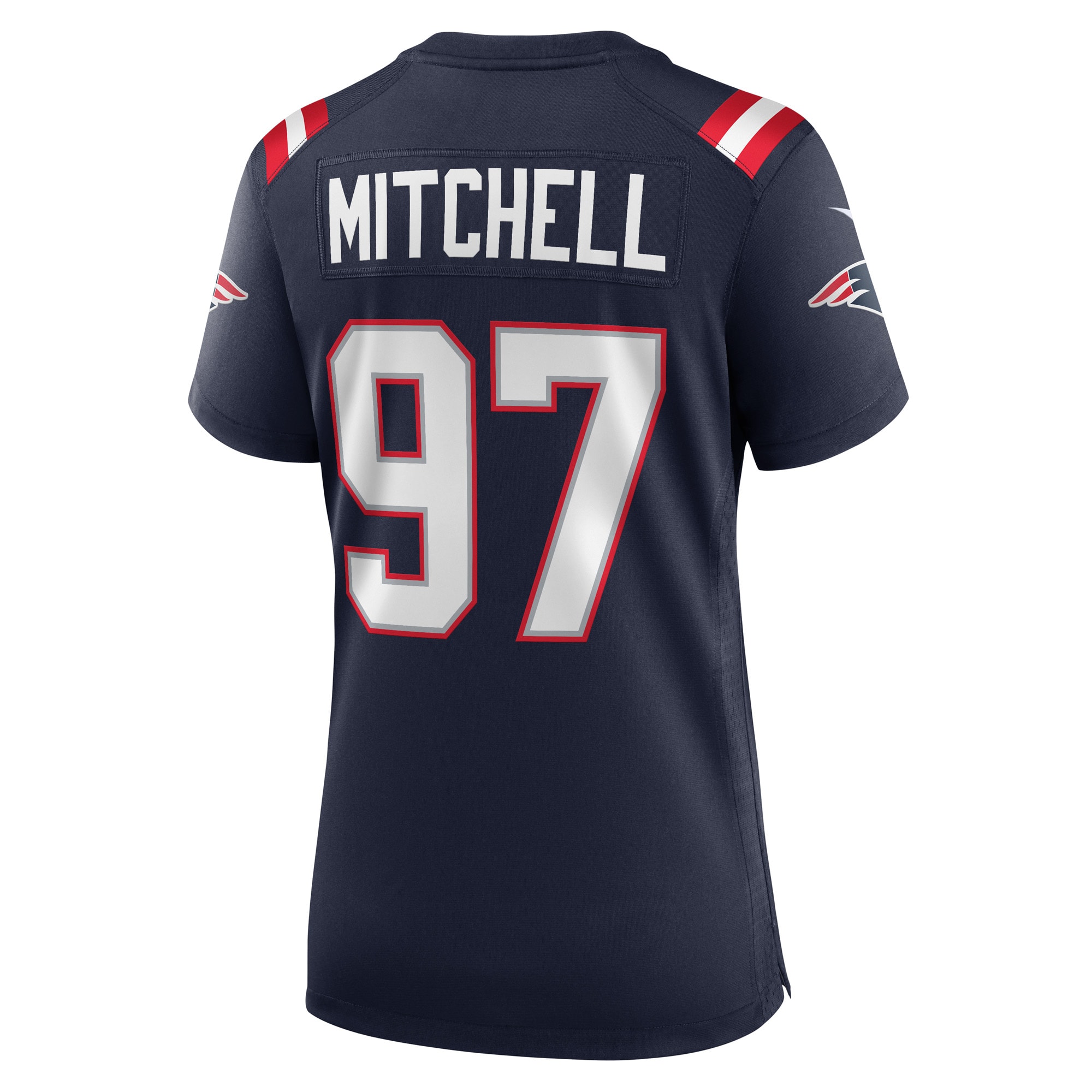 DaMarcus Mitchell New England Patriots Nike Women's Game Player Jersey - Navy - vstockx