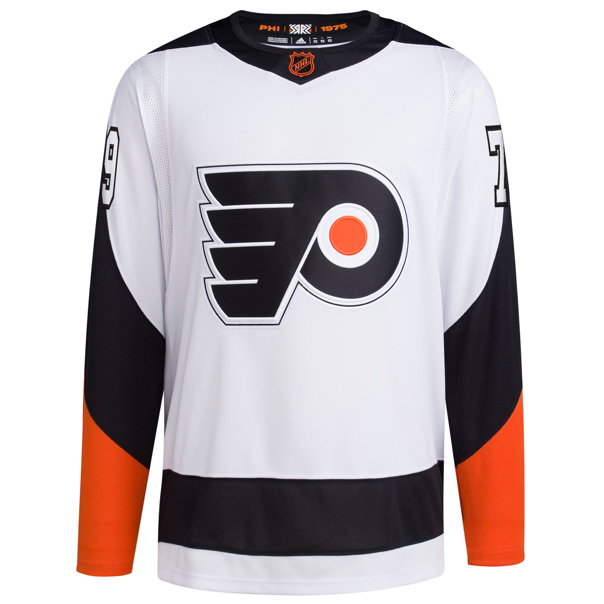 Carter Hart Philadelphia Flyers adidas Reverse Retro 2.0 Authentic Player Jersey - White - vstockx