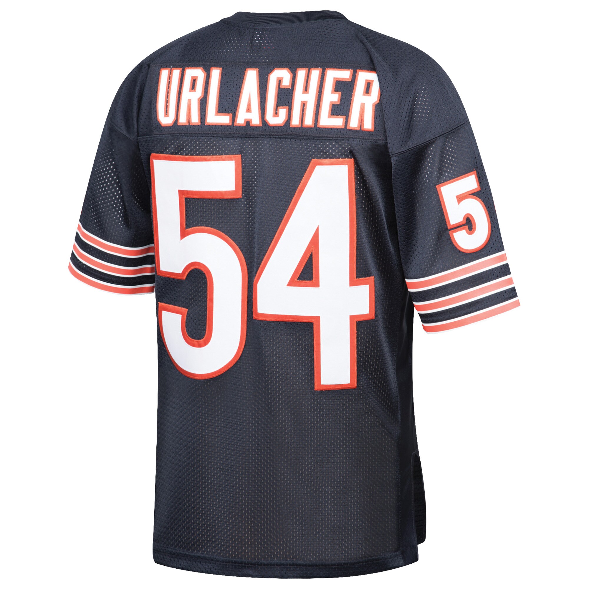 Brian Urlacher Chicago Bears Mitchell & Ness 2001 Authentic Retired Player Jersey - Navy - vstockx
