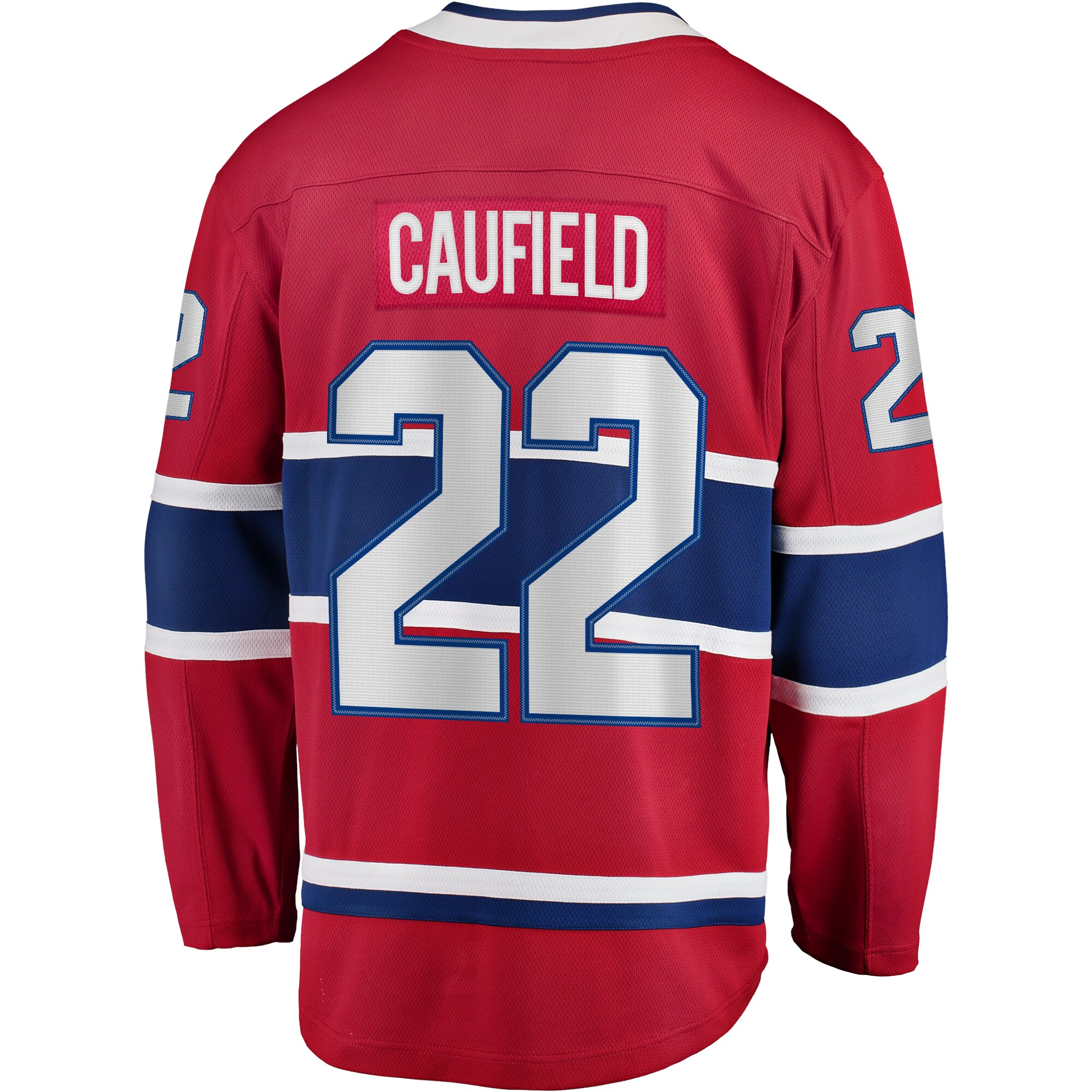 Cole Caufield Montreal Canadiens Fanatics Branded Home Premier Breakaway Player Jersey - Red - vstockx