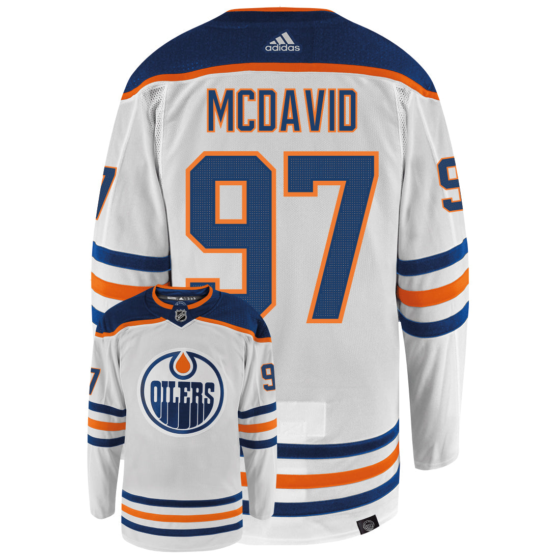 Connor McDavid Edmonton Oilers 2021 Adidas Primegreen Authentic NHL Hockey Jersey - vstockx