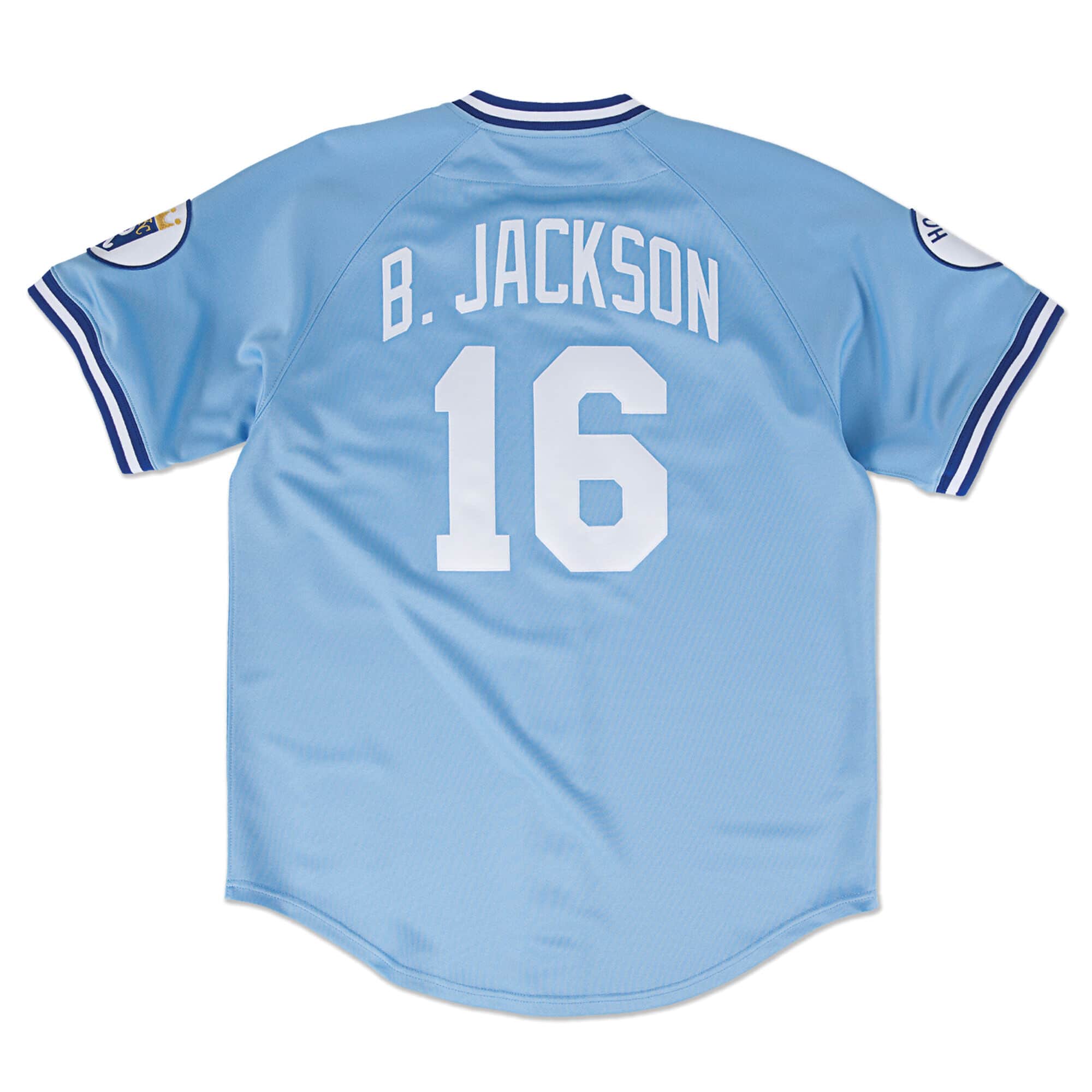 Authentic Bo Jackson Kansas City Royals Road 1987 Jersey - vstockx
