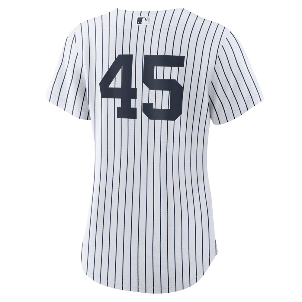 Women's New York Yankees Gerrit Cole Home Player White Jersey - vstockx