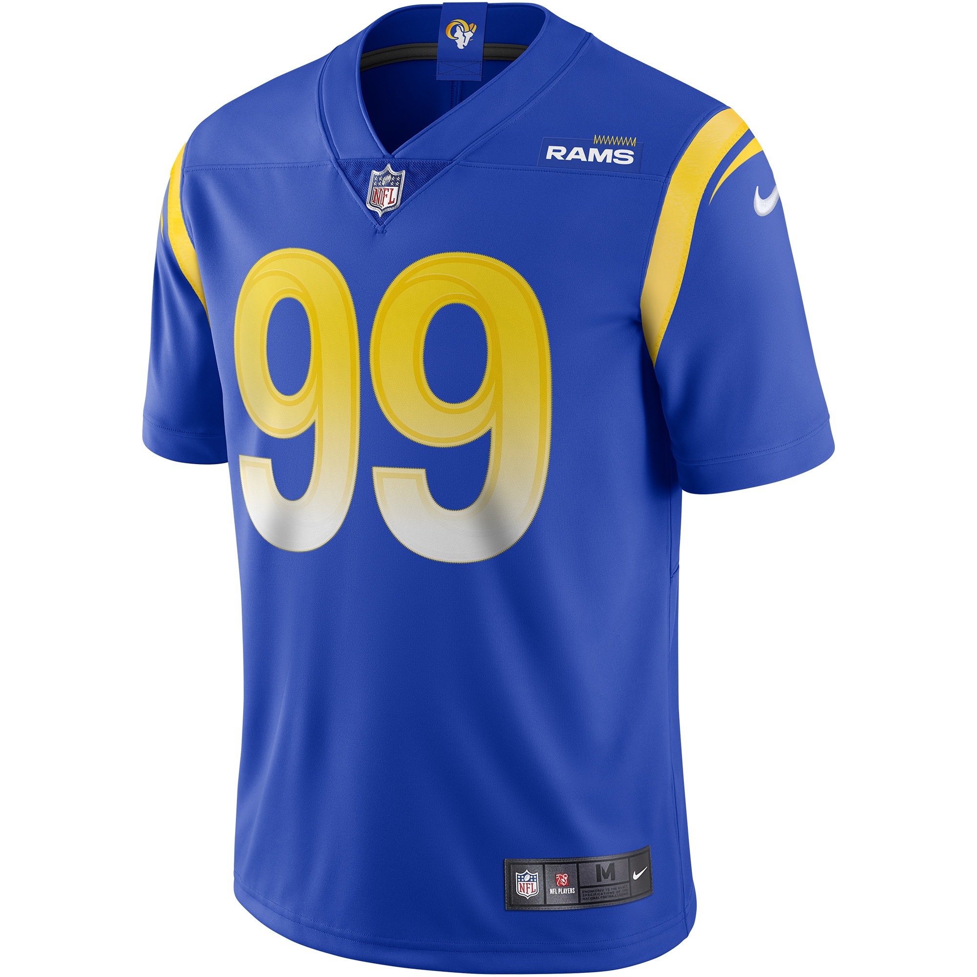 Aaron Donald Los Angeles Rams Nike Vapor Limited Jersey - Royal - vstockx