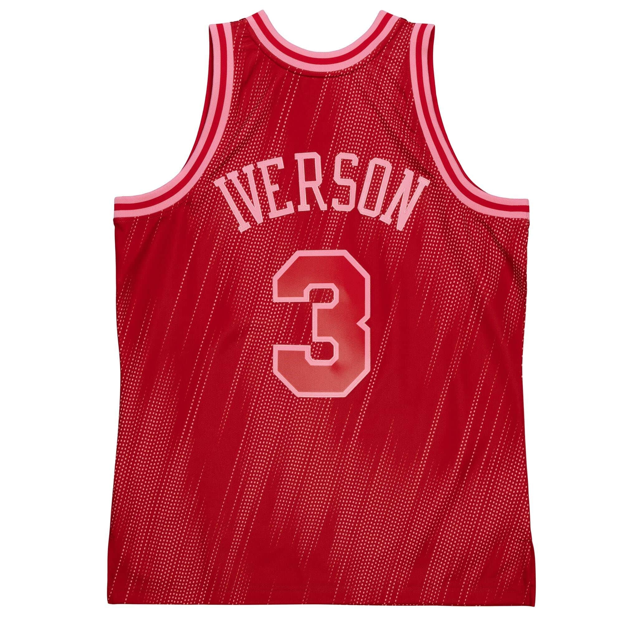Monochrome Swingman Allen Iverson Philadelphia 76ers 2002-03 Jersey - vstockx