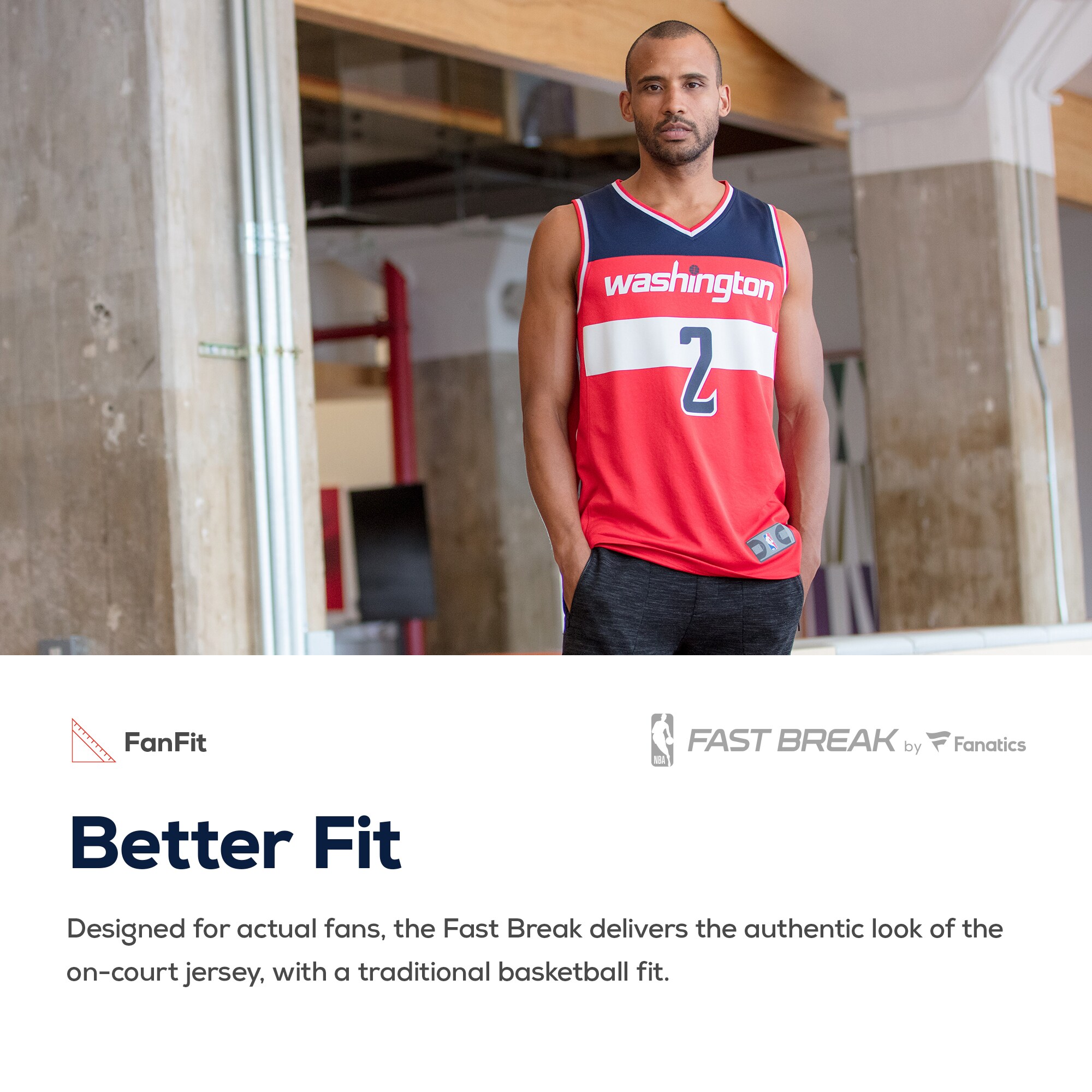 Rui Hachimura Washington Wizards Fanatics Branded Fast Break Replica Jersey Red - Icon Edition - vstockx