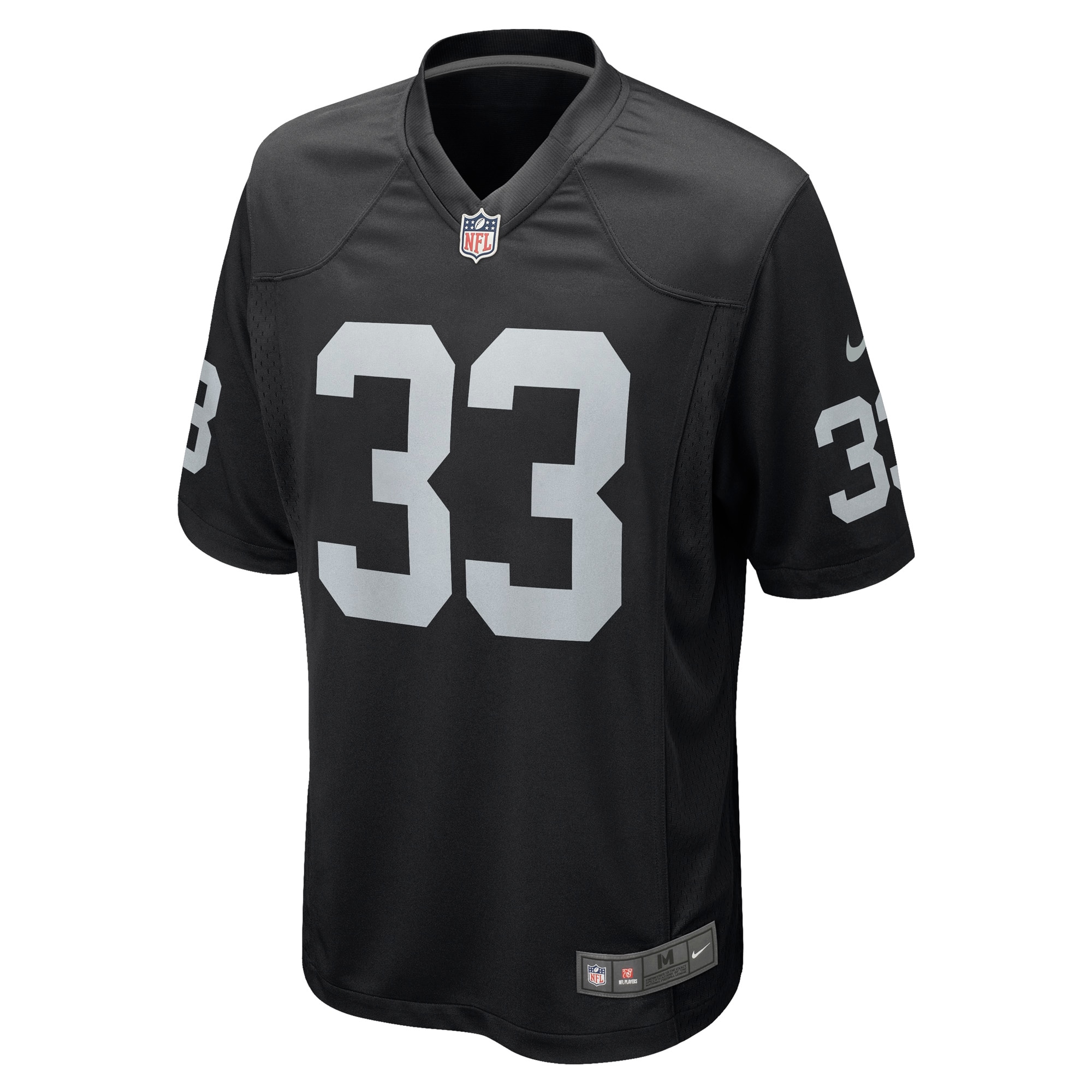 Roderic Teamer Las Vegas Raiders Nike Game Jersey - Black - vstockx