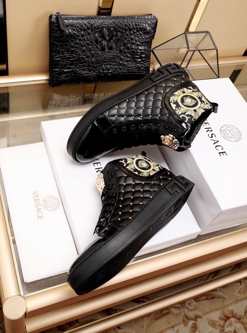 Versace High Top Sneaker 4 - vstockx