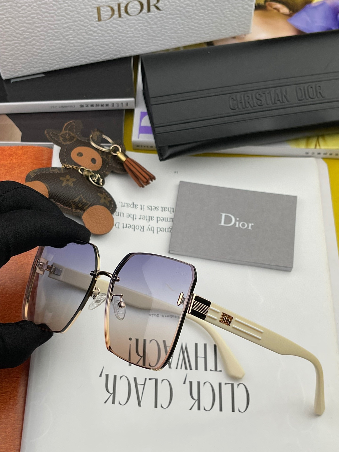 sunglasses Dior CD748 - vstockx