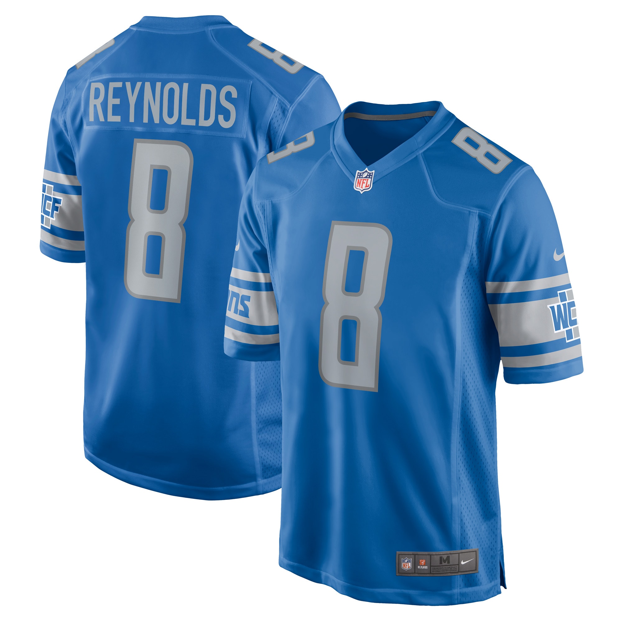 Josh Reynolds Detroit Lions Nike Player Game Jersey - Blue - vstockx