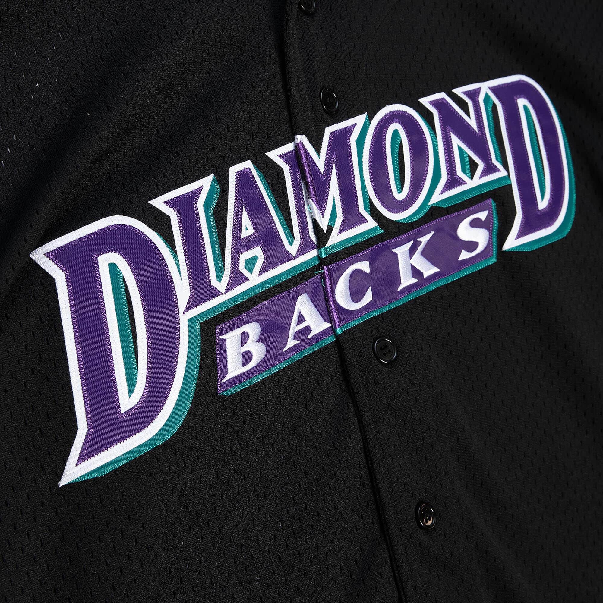 Authentic Luis Gonzalez Arizona Diamondbacks 1999 Button Front Jersey - vstockx