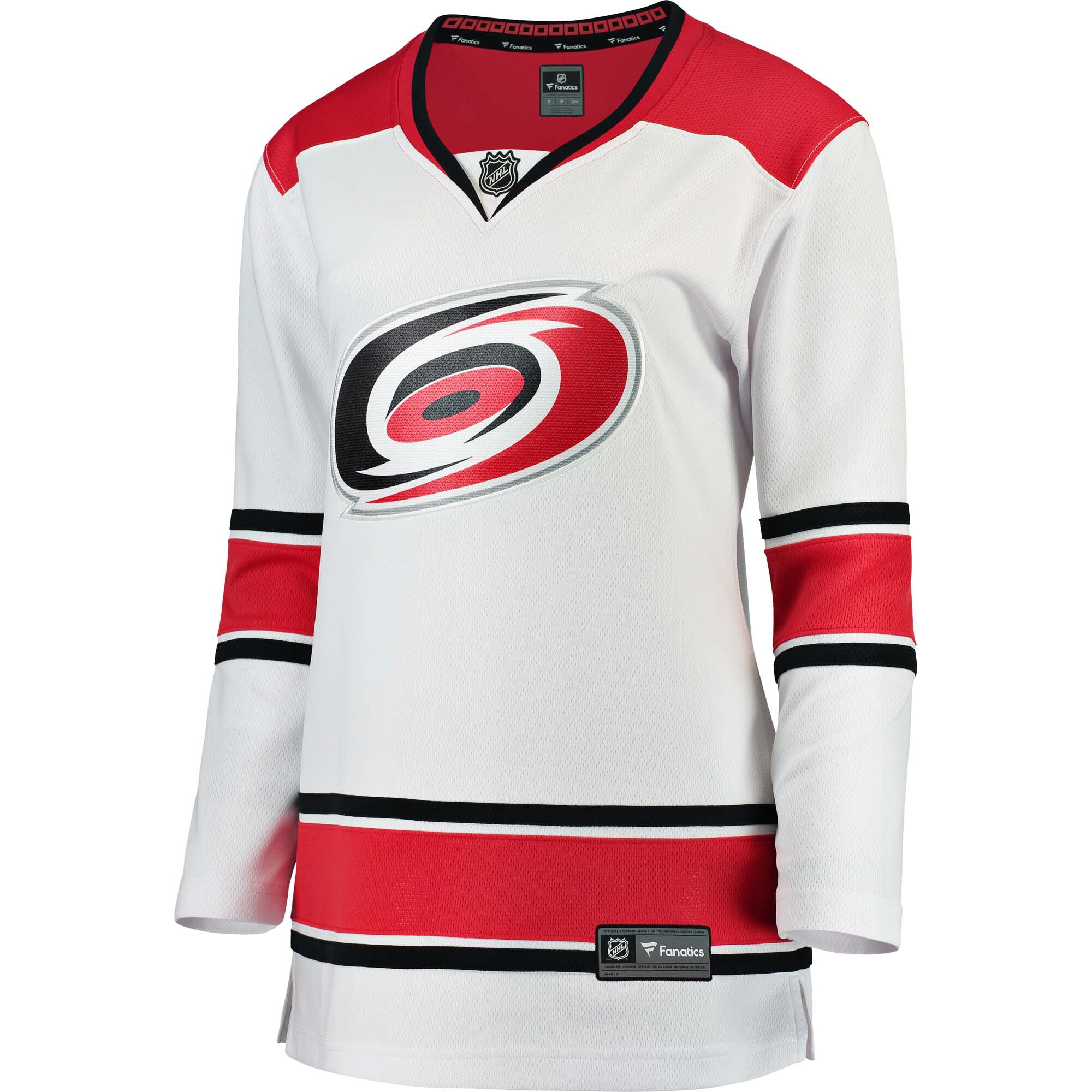 Carolina Hurricanes Fanatics Branded Women's Away Breakaway Jersey - White - vstockx