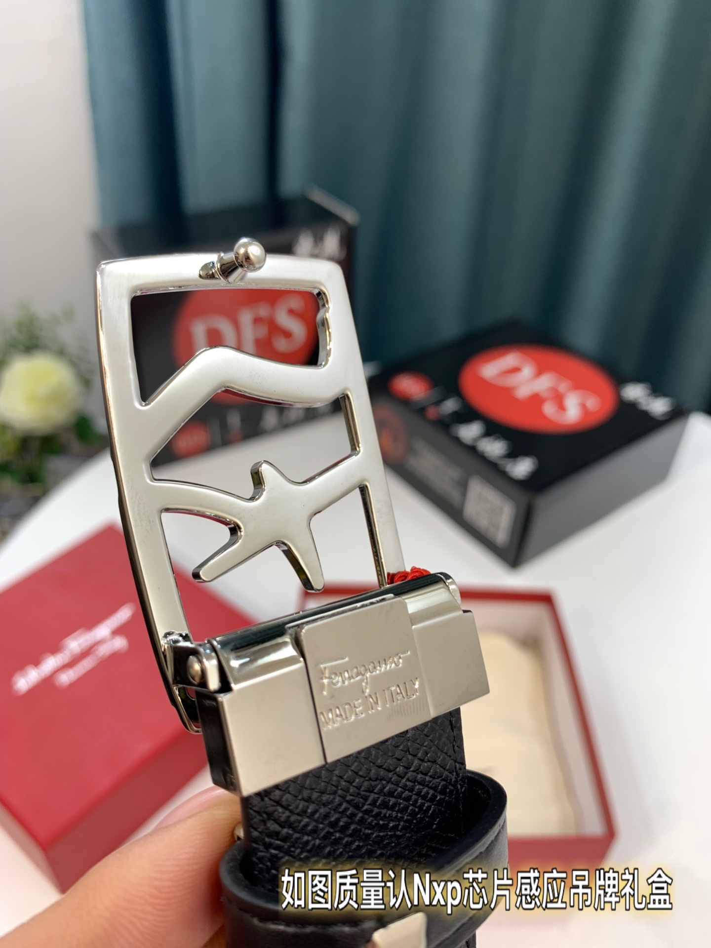 Streetwear Belt Ferragamo 319621 size:3.5cm - vstockx